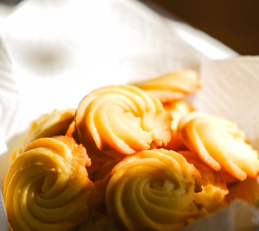 零失败❗️酥到掉渣的三色曲奇