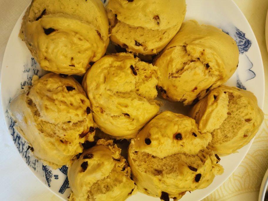 新手也能爆开花的老面红糖大枣开花馒头（泡打粉版or无泡打粉版）