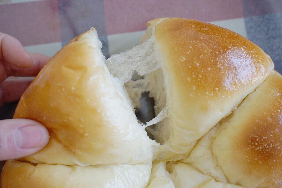 纯奶手撕吐司的做法 步骤1