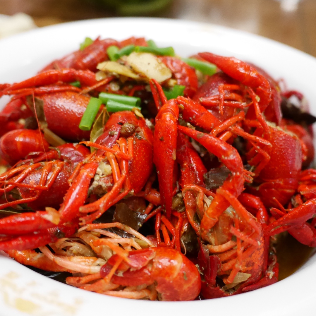 桃之夭夭-195做的十三香龙虾