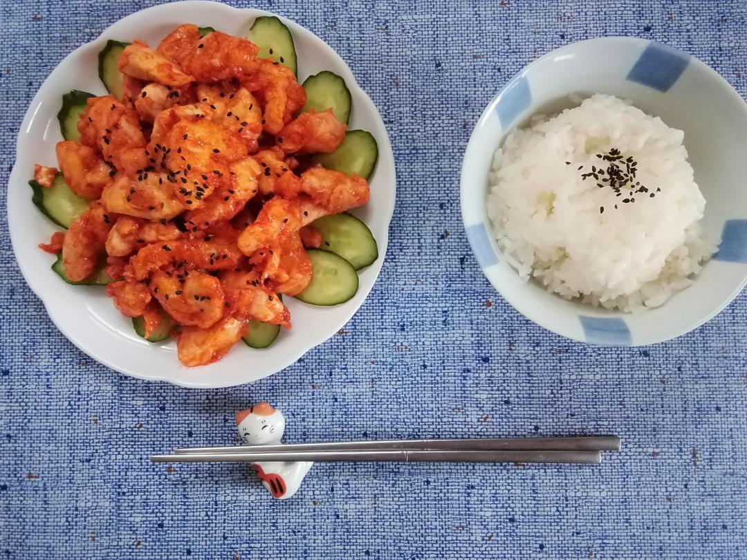 酸甜可口的糖醋里脊(鸡胸肉版)