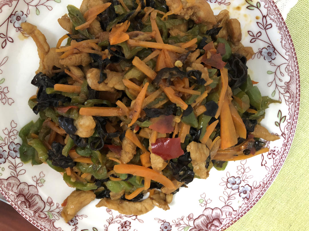 超级下饭鱼香肉丝（不辣版）