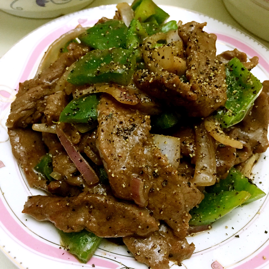 黑椒牛柳