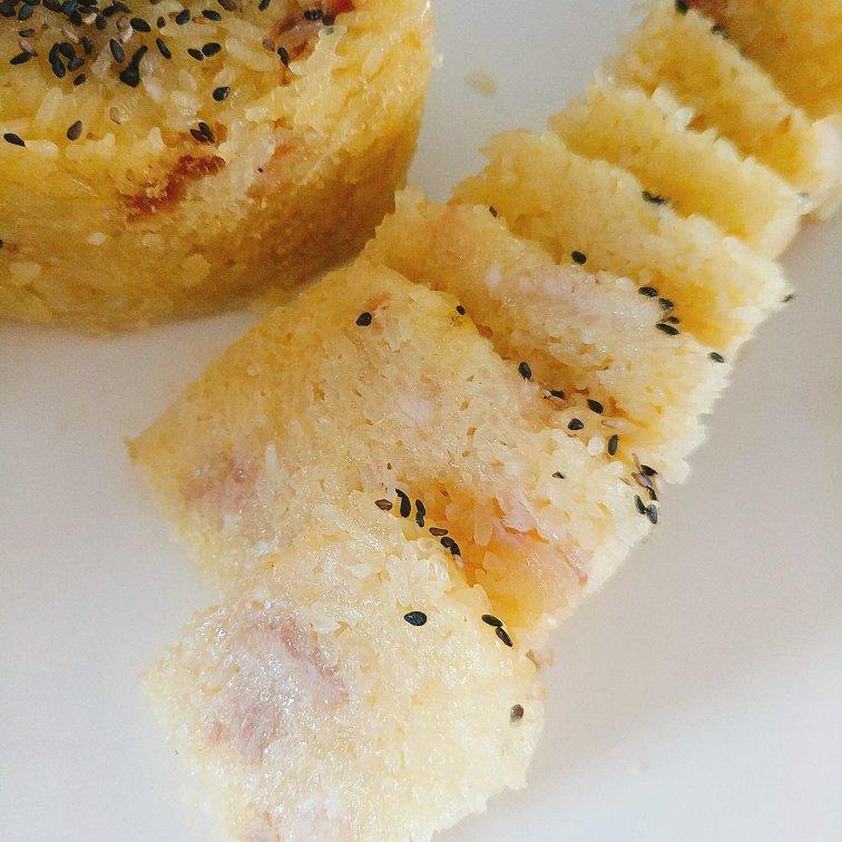 涵妈在厨房做的糯米子糕