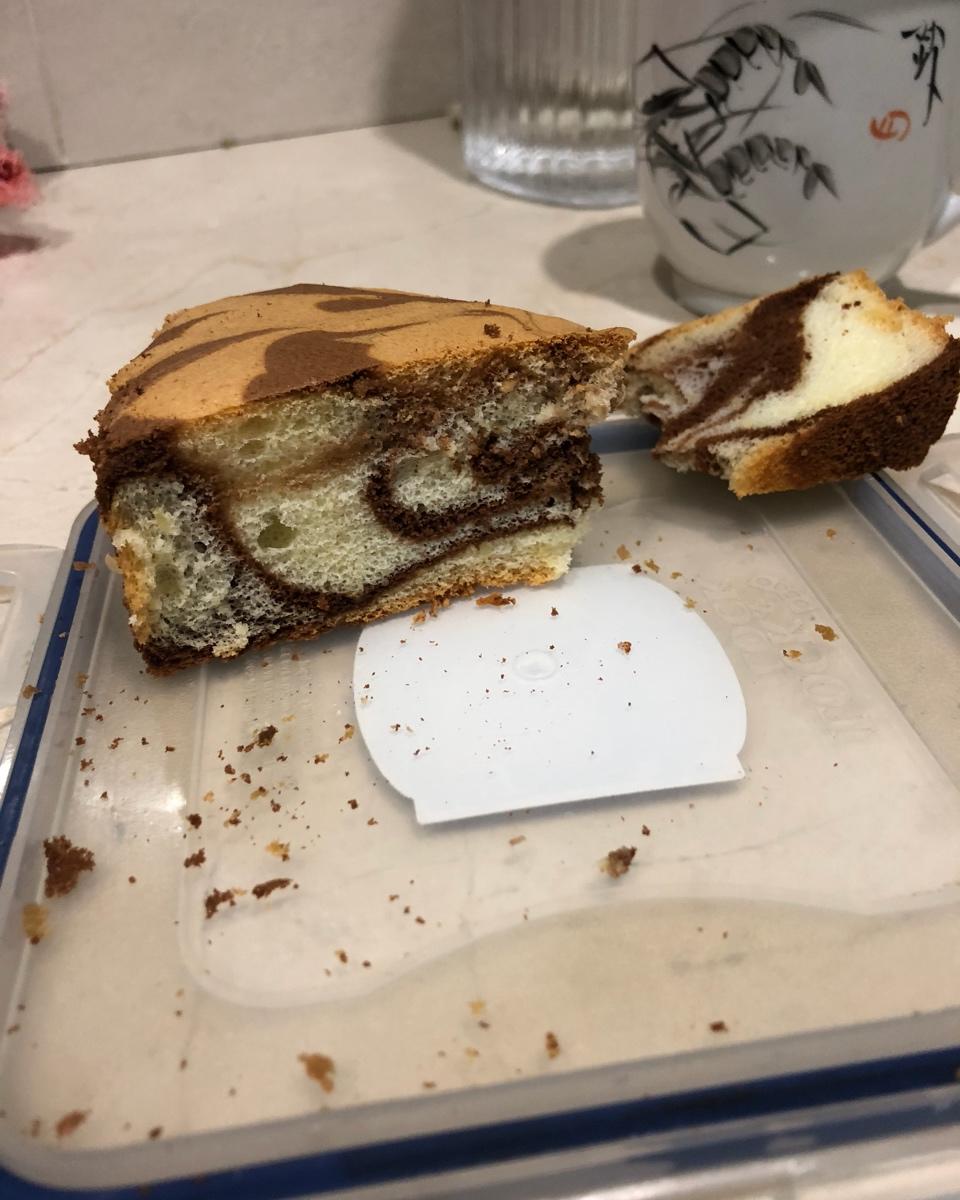 斑马纹戚风蛋糕