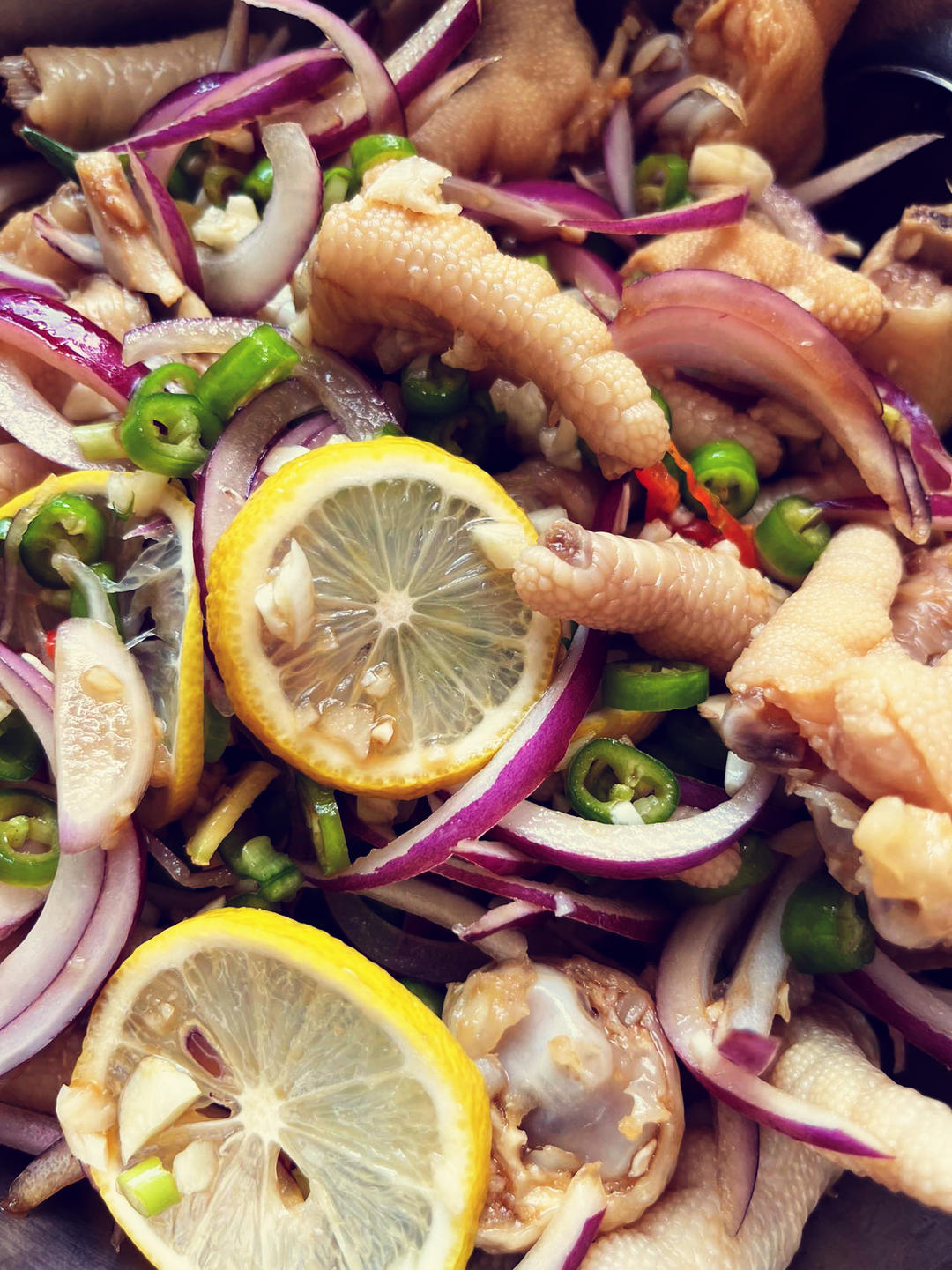 【柠檬酸辣鸡爪】自制超级无敌美味的网红鸡爪