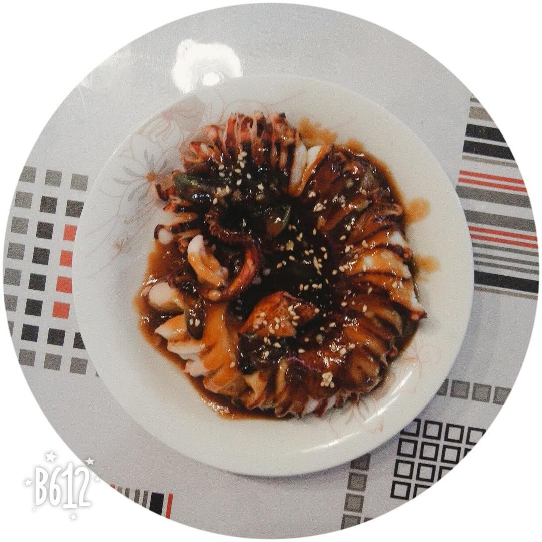 照烧章鱼足