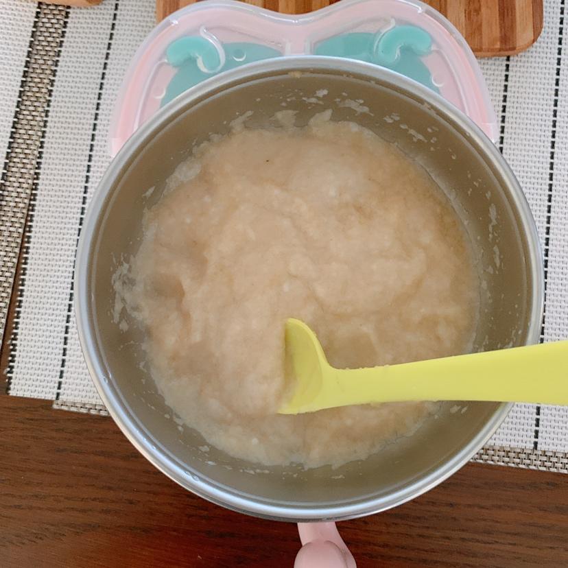#宝宝辅食#牛油果苹果泥