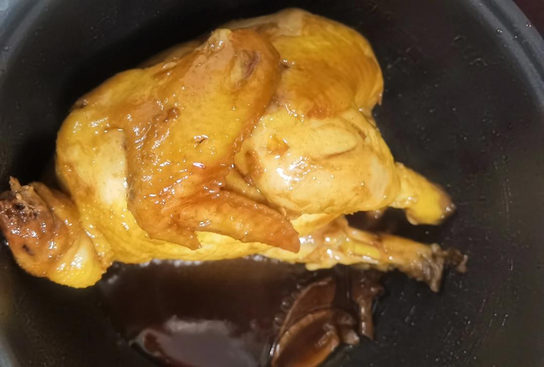 电饭煲焖鸡