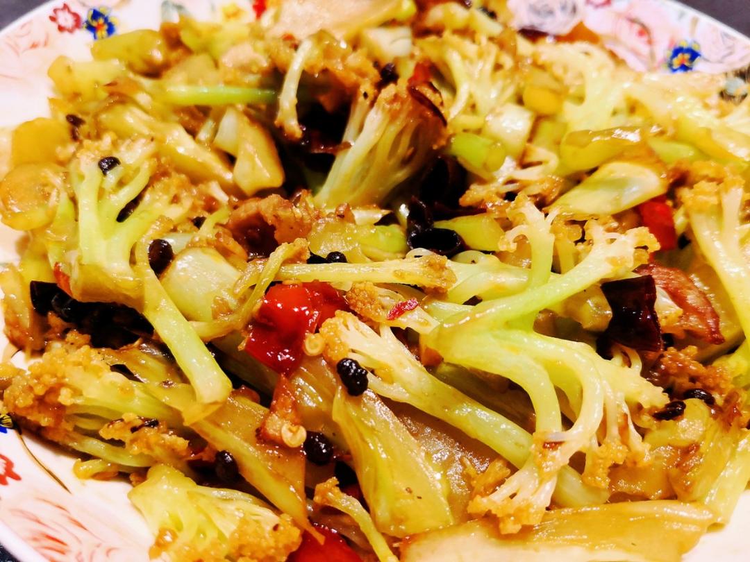 干锅有机花菜