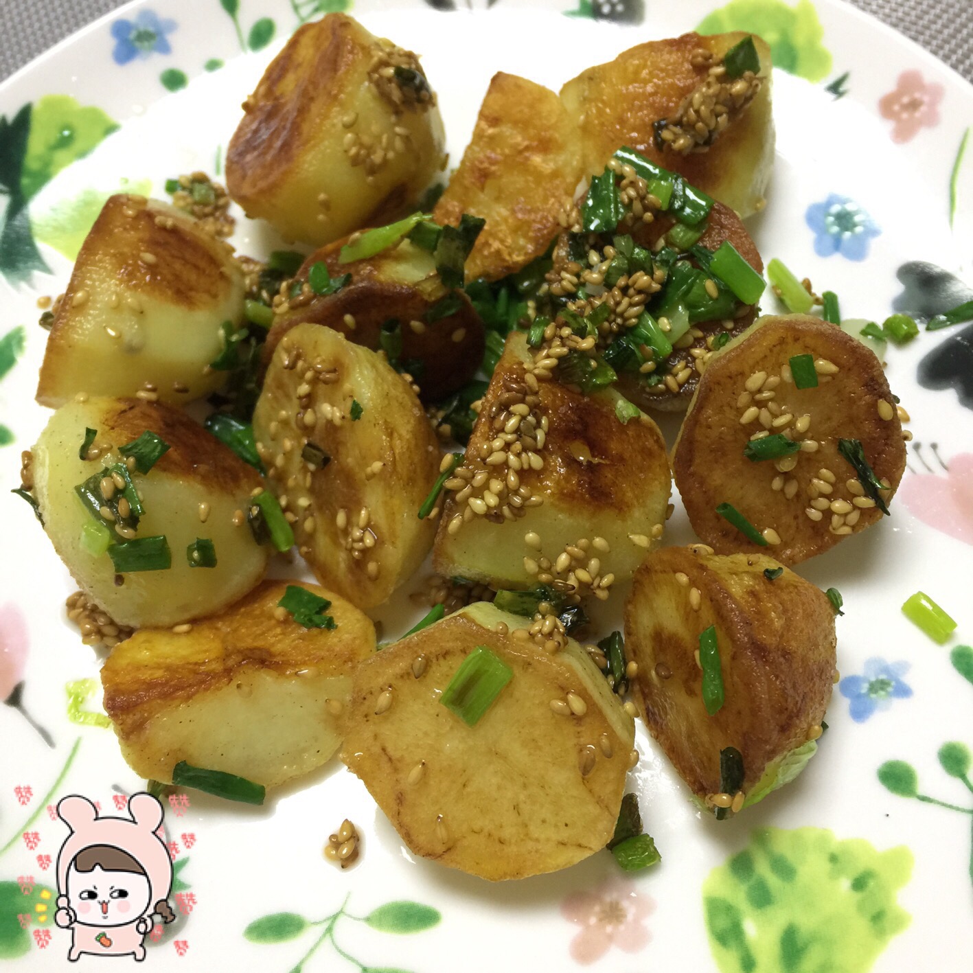 香煎小土豆的做法 步骤10
