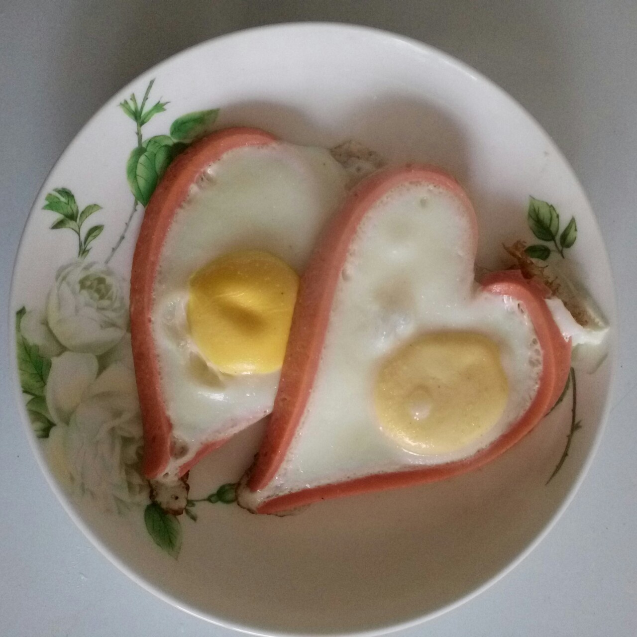 爱心煎蛋