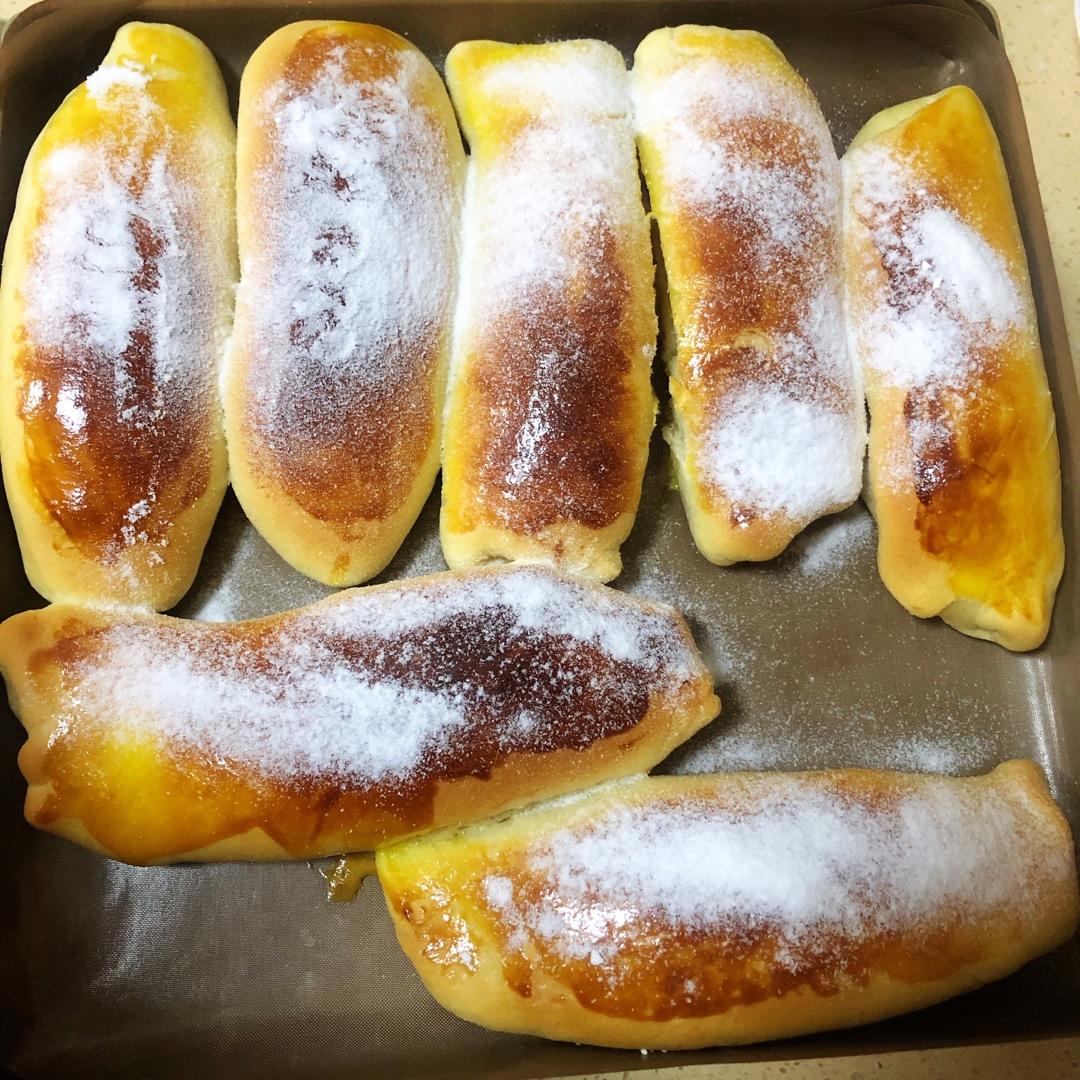 颜值奶油草莓甜心小面包