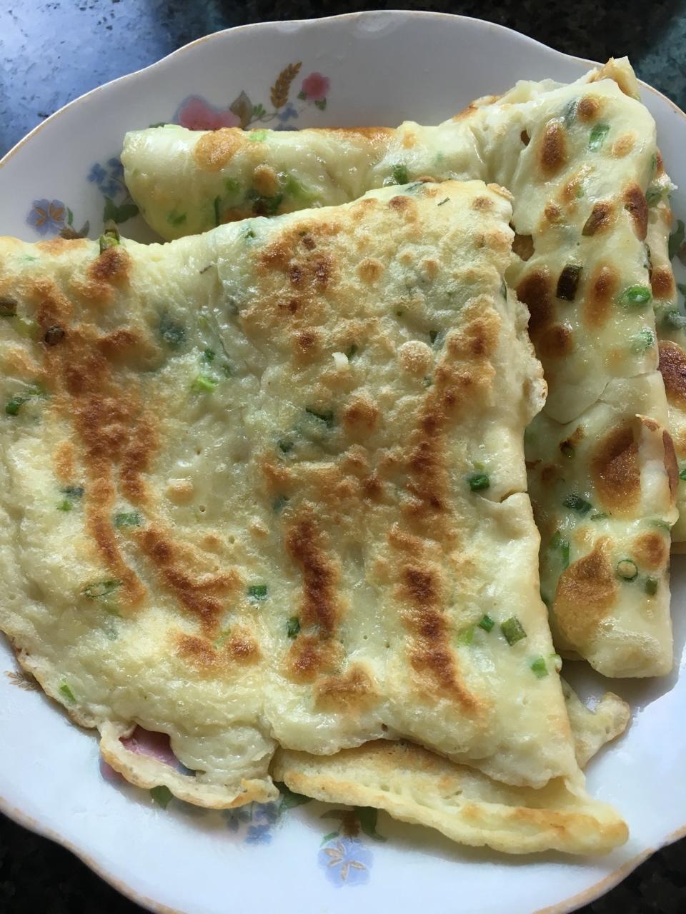 香葱鸡蛋饼