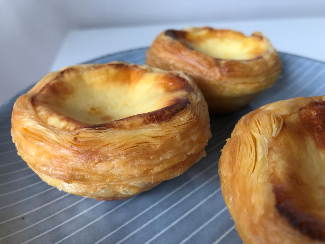 超嫩滑的葡式蛋挞(全蛋版)新手友好『秒杀KFC』