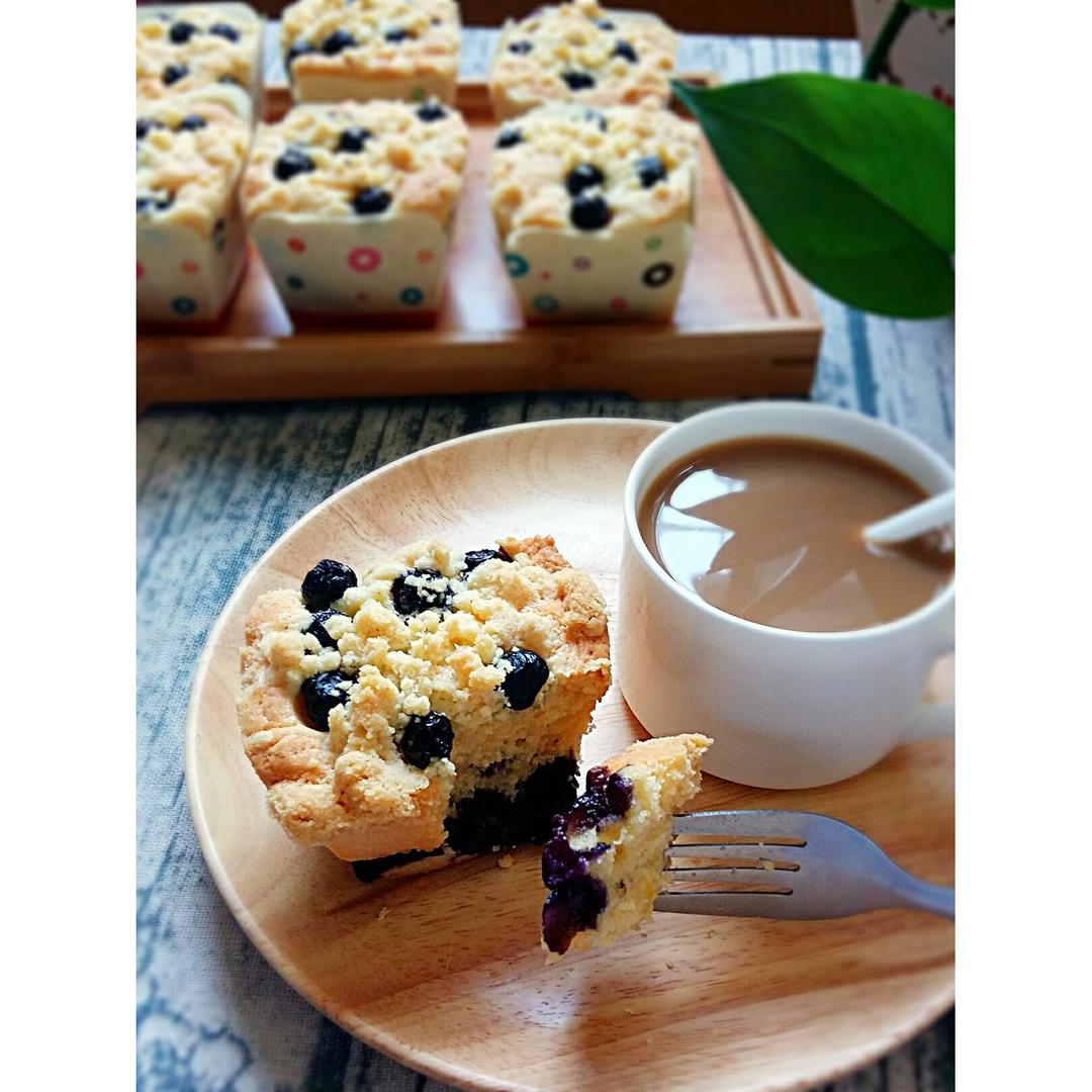 PH大师的金宝顶蓝莓马芬