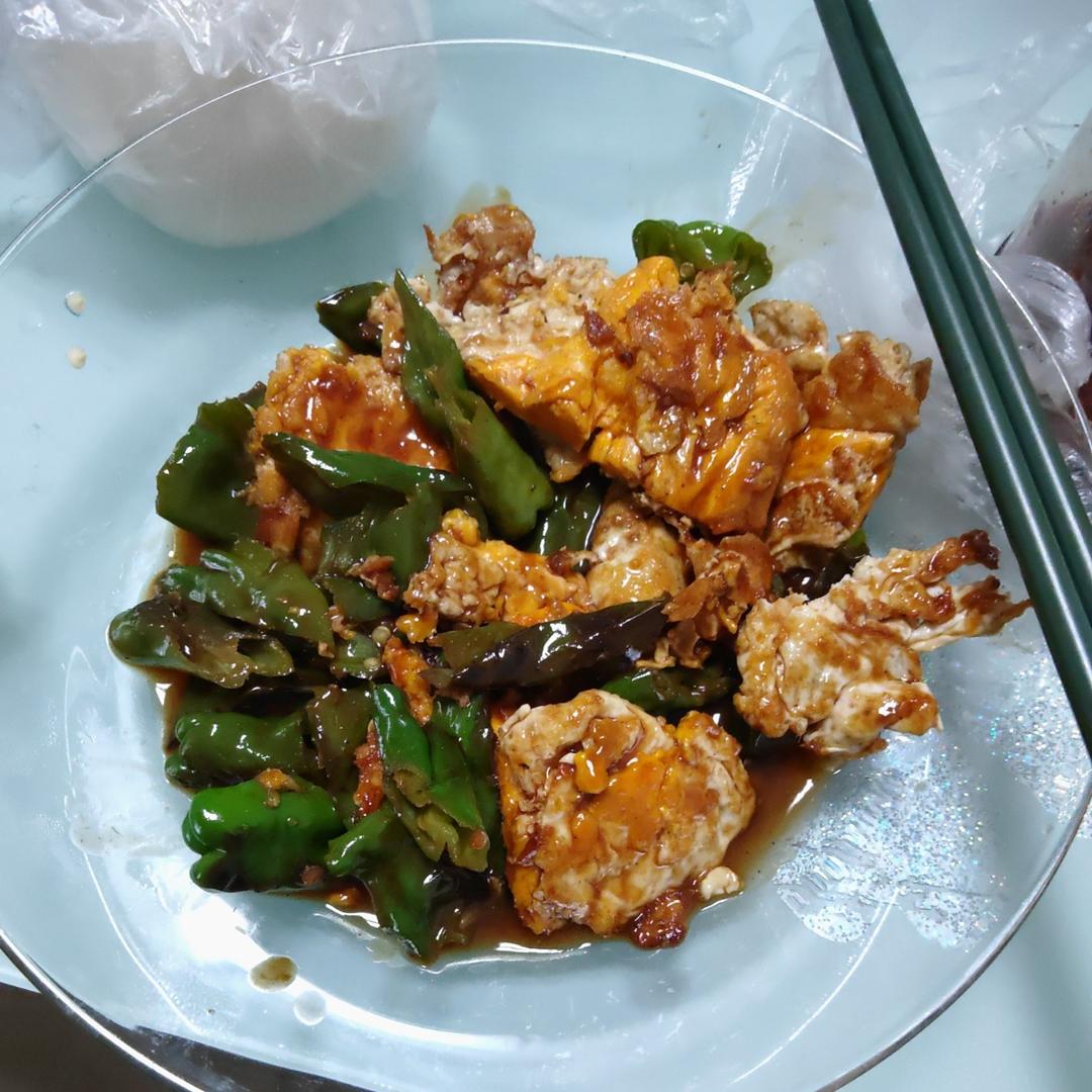 鱼香青椒煎蛋