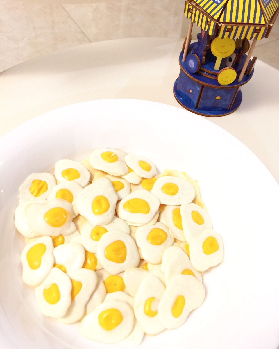 溶豆~可爱荷包蛋（免酸奶无糖版）