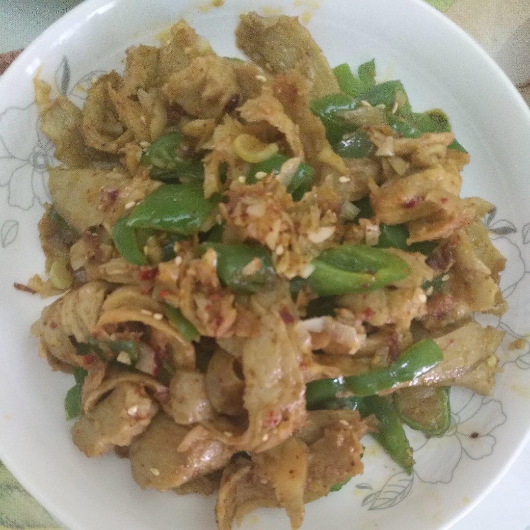 孜然面筋 好吃的！