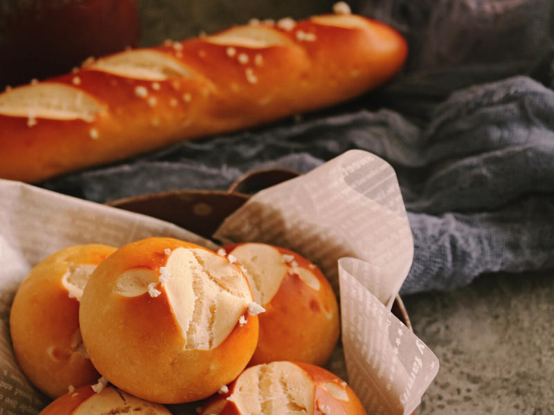 纯奶手撕吐司的做法 步骤1