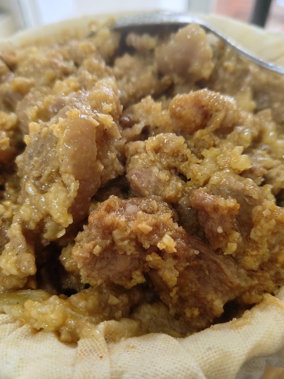 绝绝子！甩饭店几条街的粉蒸肉（粉蒸排骨）