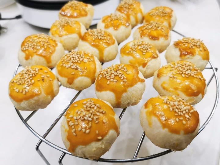 芝麻椒盐牛舌饼（北京小吃）
