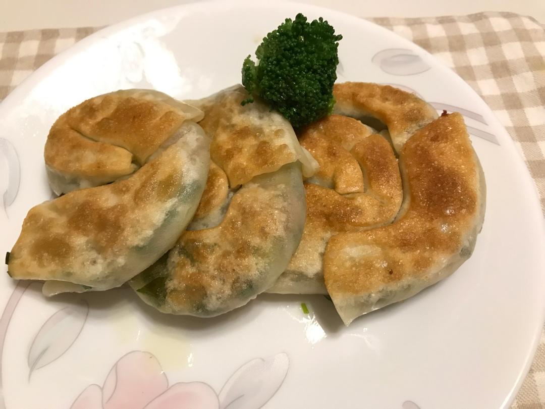 饺子皮葱油饼