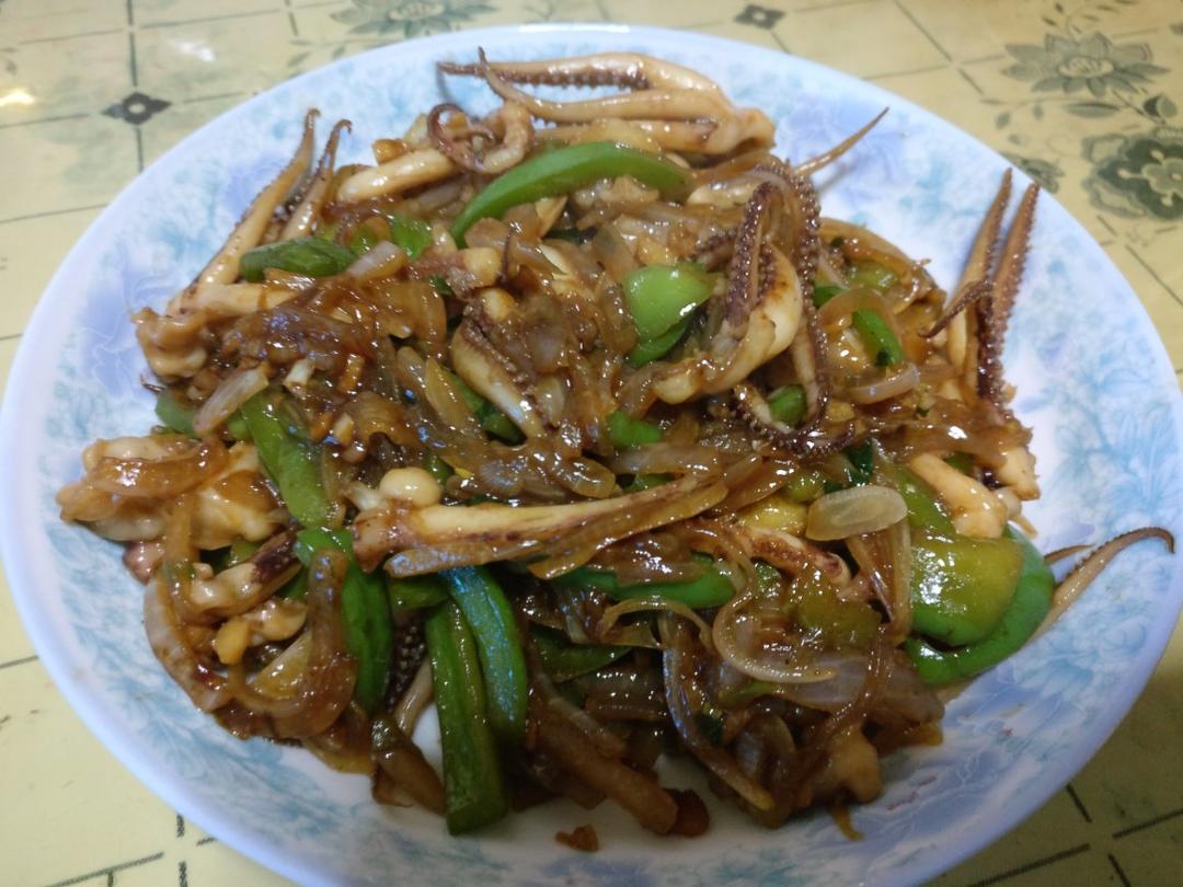 爆炒鱿鱼