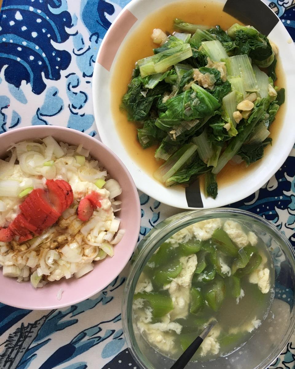 花的懒人料理之明太子豆腐丼