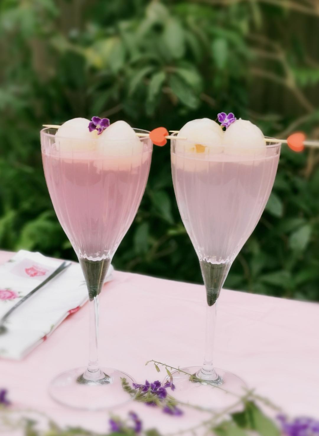 情人节特辑 玫瑰荔枝鸡尾酒的做法