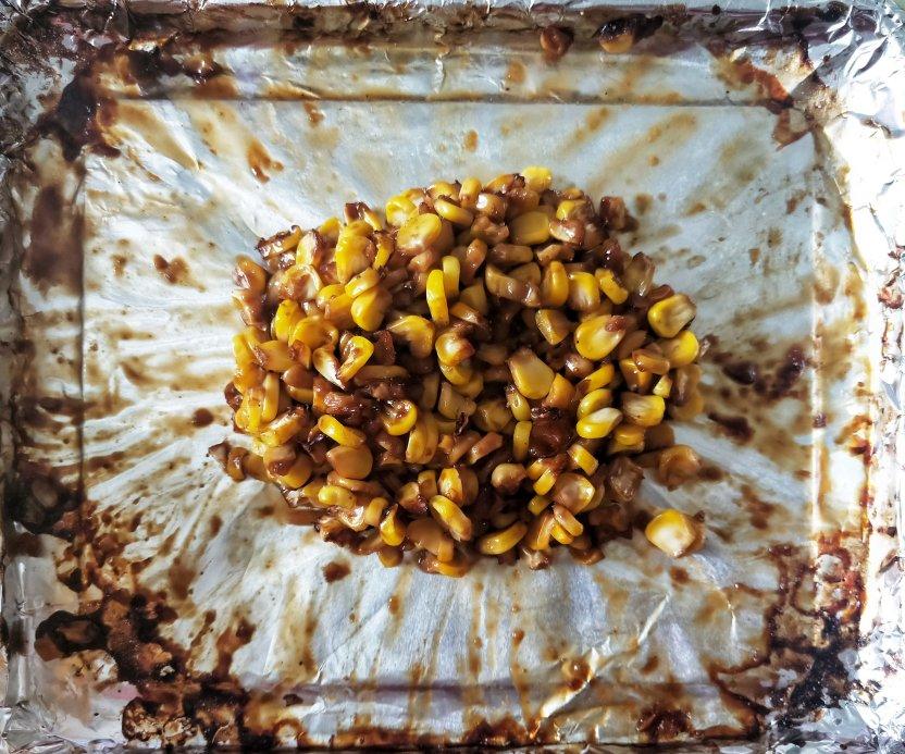 家庭烤箱烤玉米