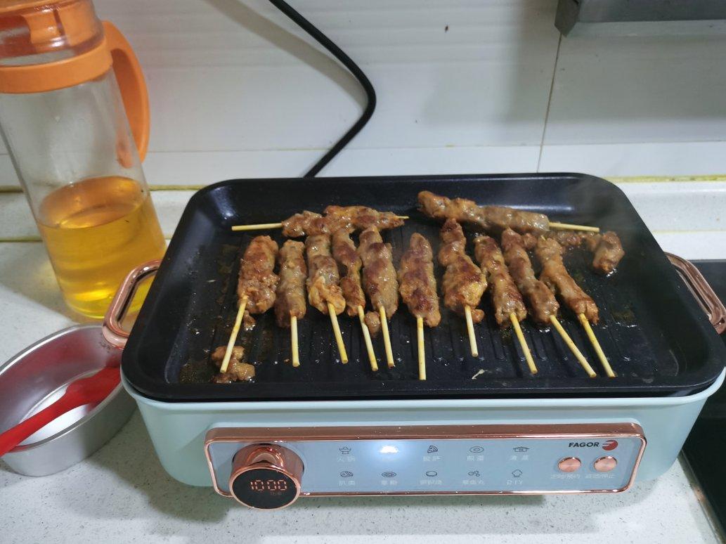 烤箱猪肉串