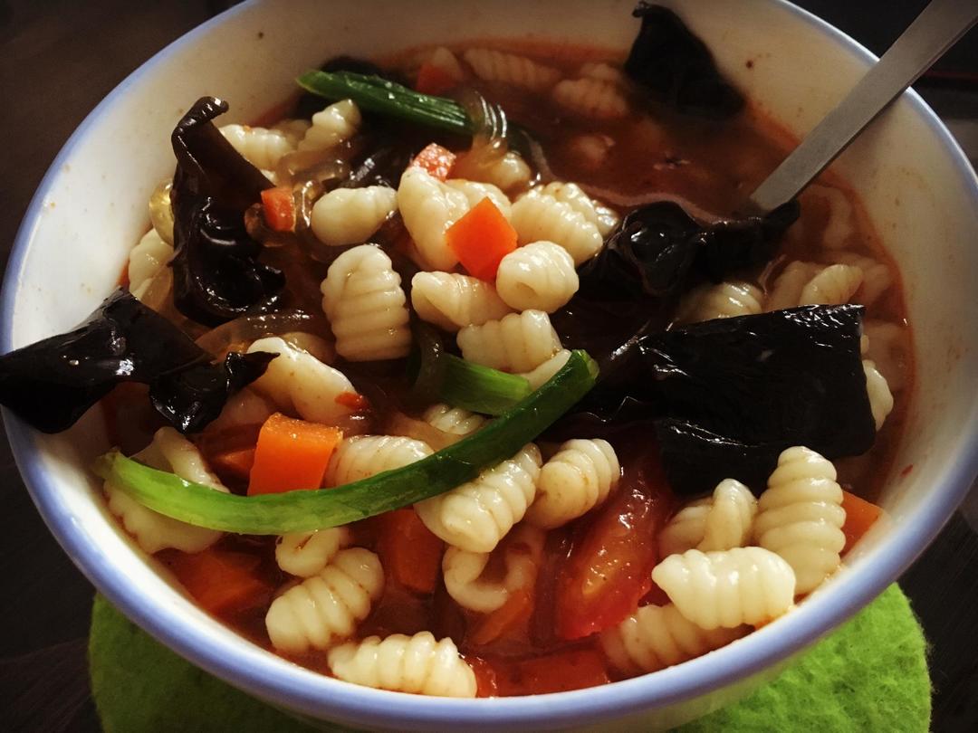 烩麻食的做法