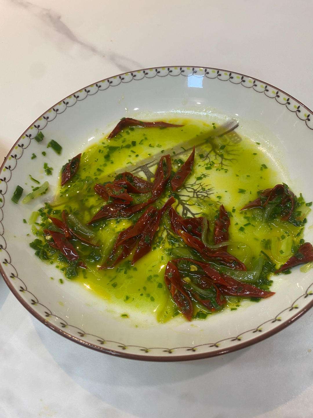 葱油青笋丝/葱油莴笋丝的做法 步骤8