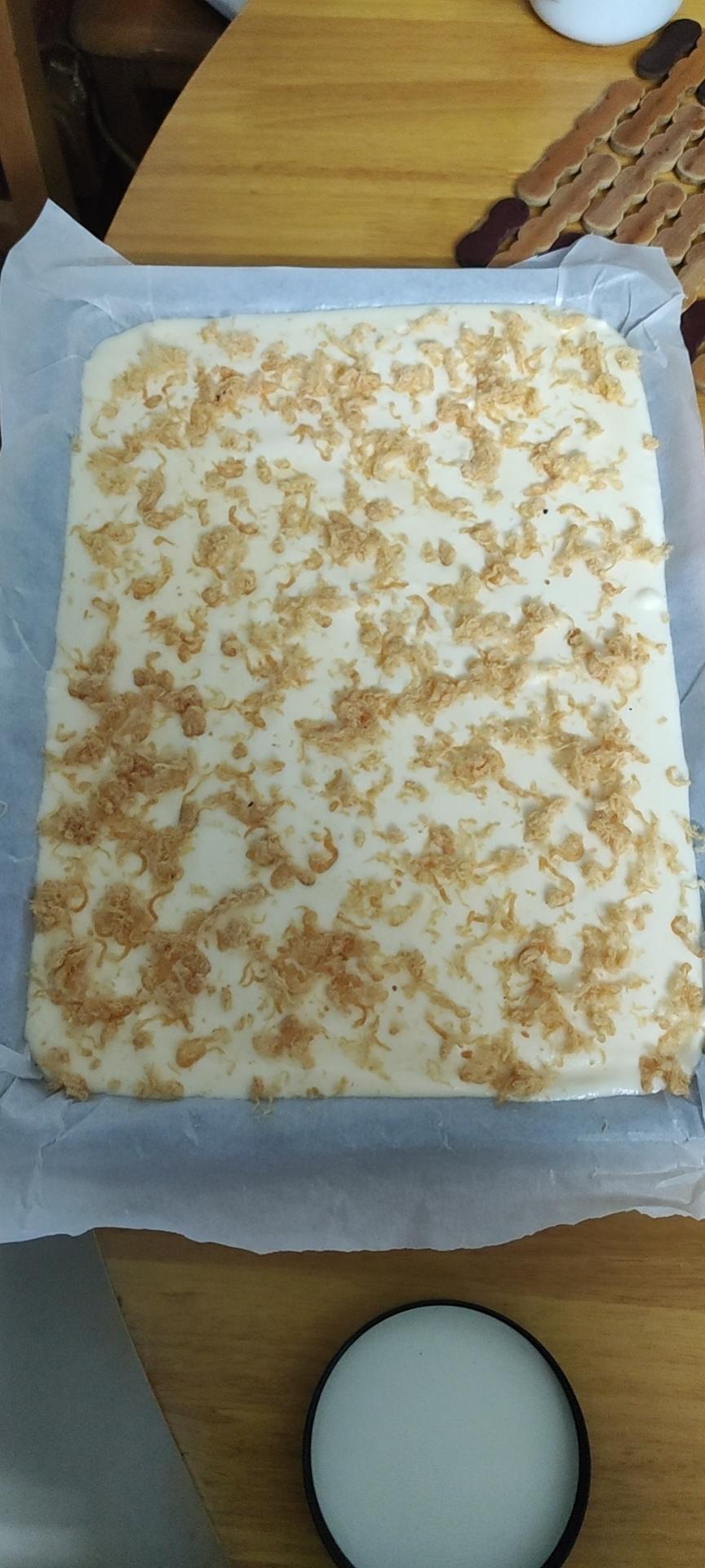 香葱海苔肉松芝麻蛋糕卷