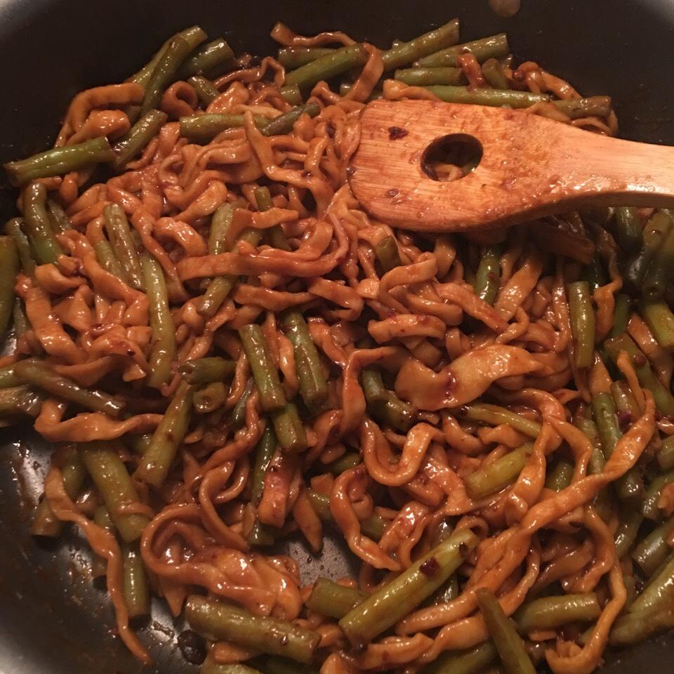 豆角焖面