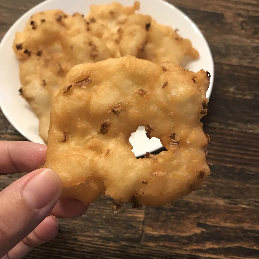 姥姥家的健康炸油饼（不揉面不擀面）