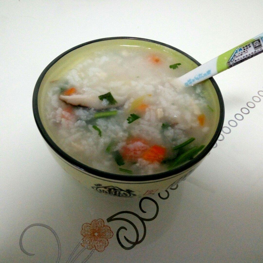 香菇鸡肉粥