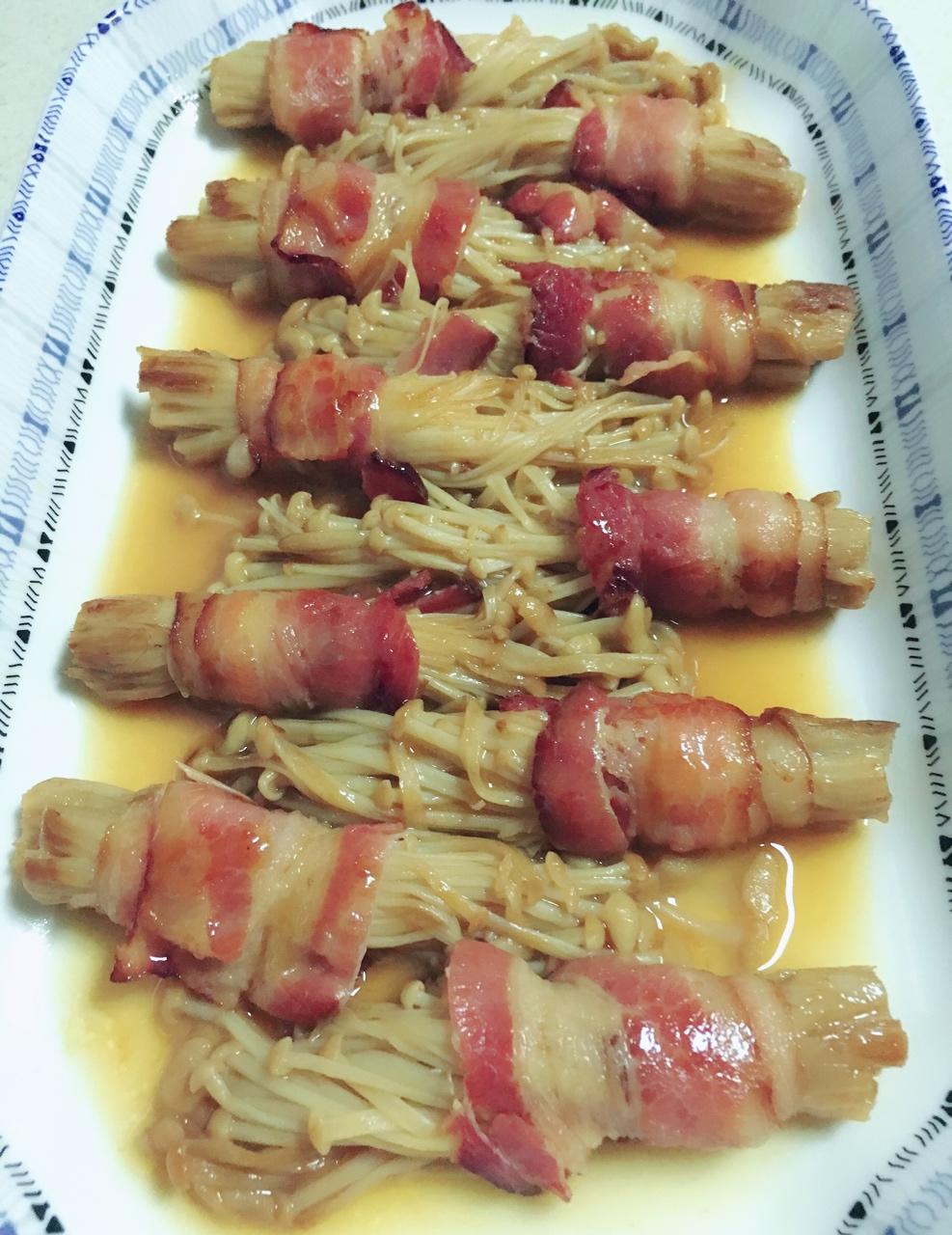 金针菇培根卷