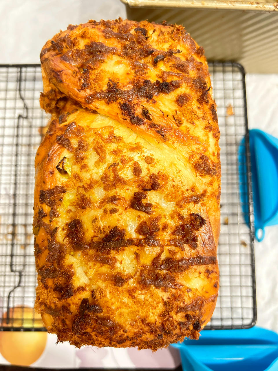 咸香松软～保姆级教程‼️葱香肉松手撕吐司