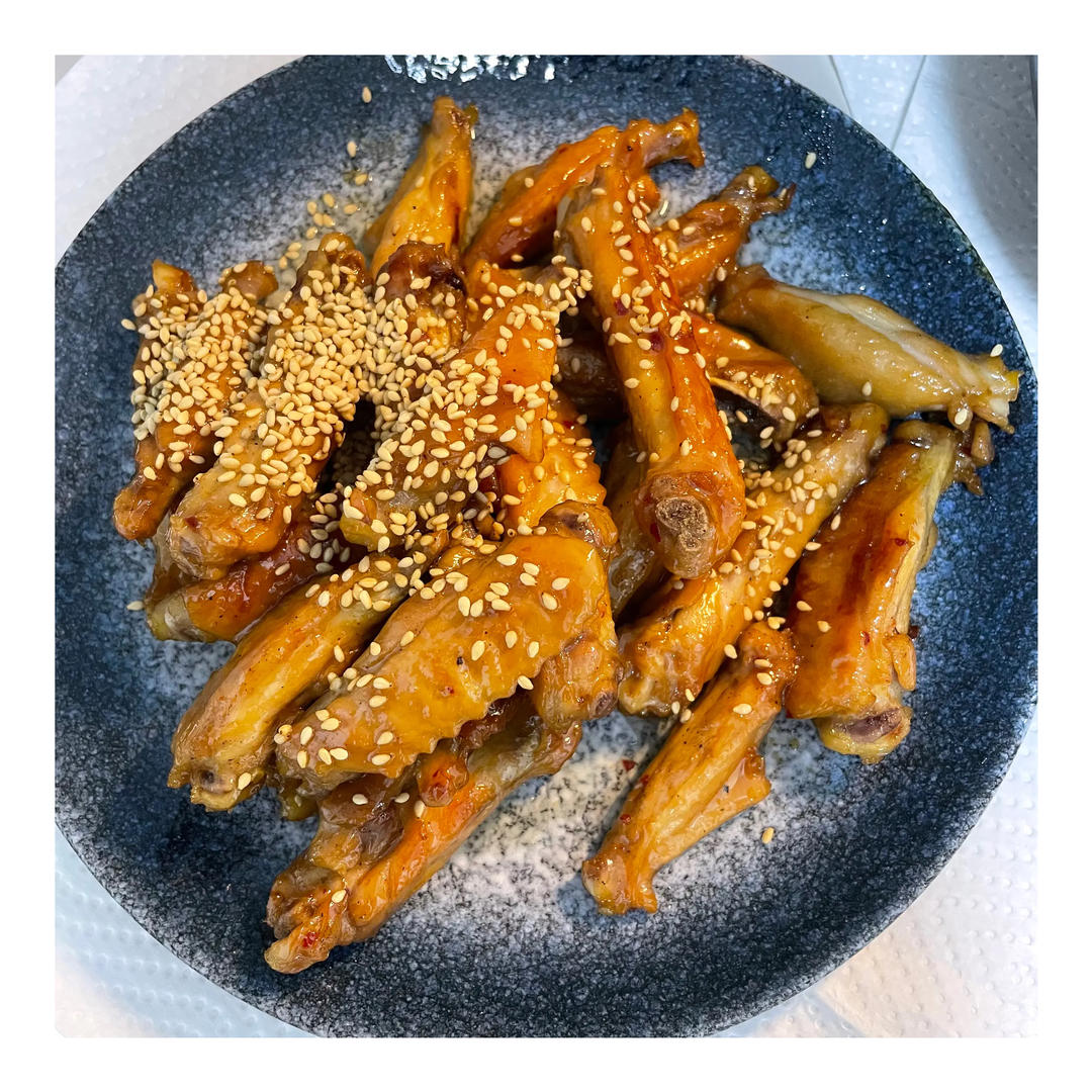 蜜汁鸡翅•不需要蜂蜜的蜜汁鸡翅