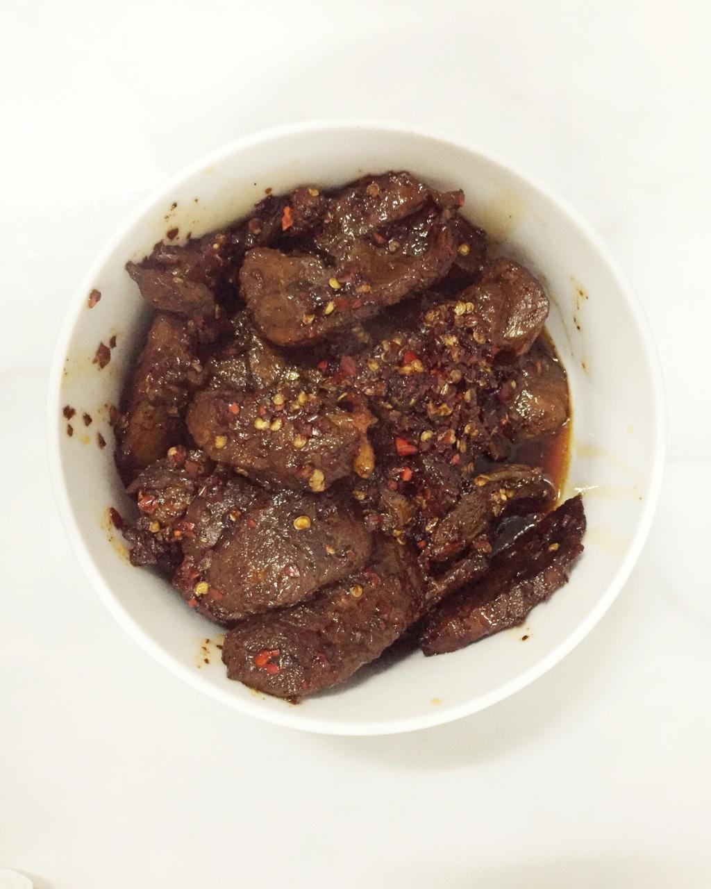 正宗湖南麻辣牛肉～