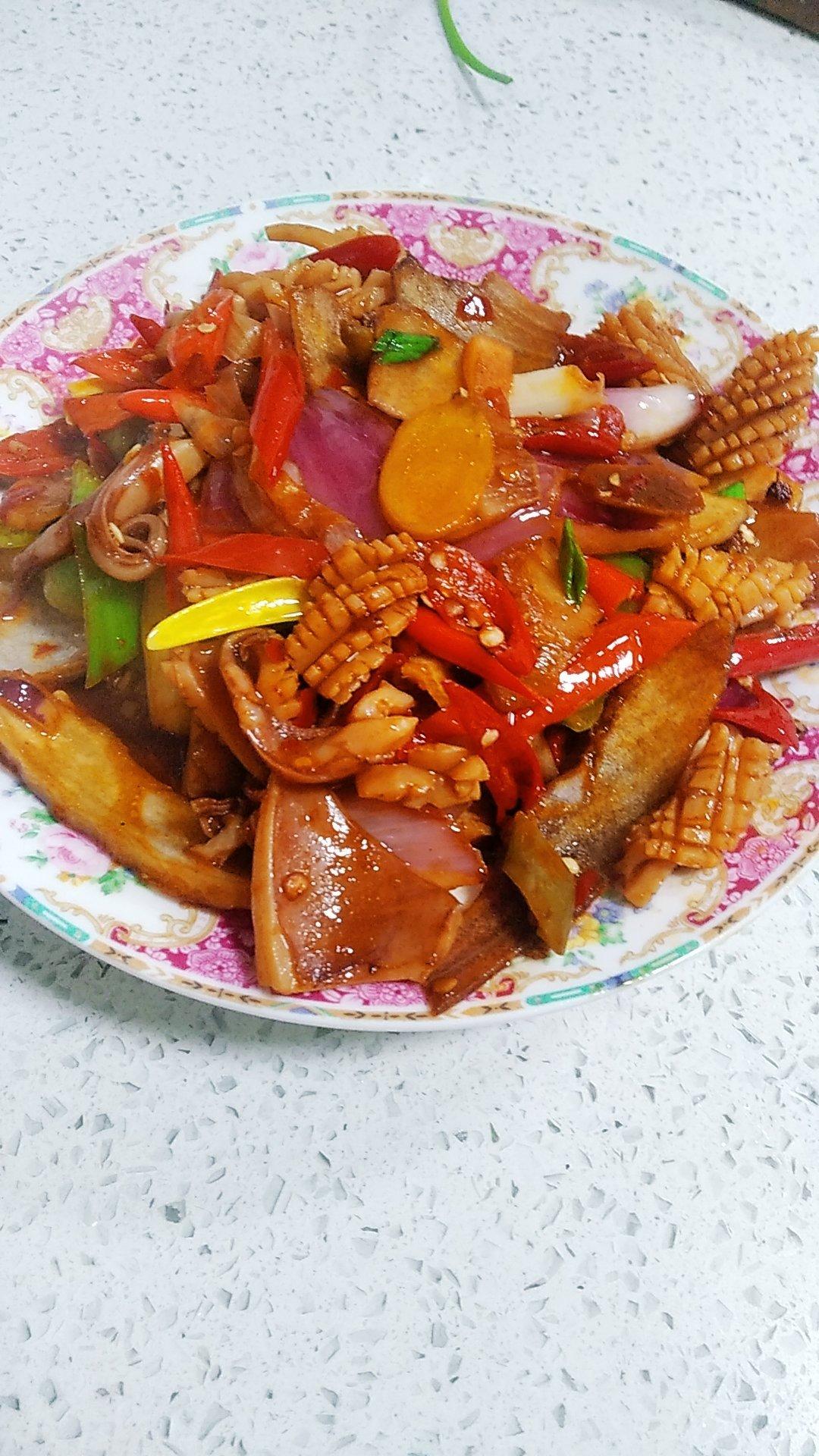 泡椒鱿鱼