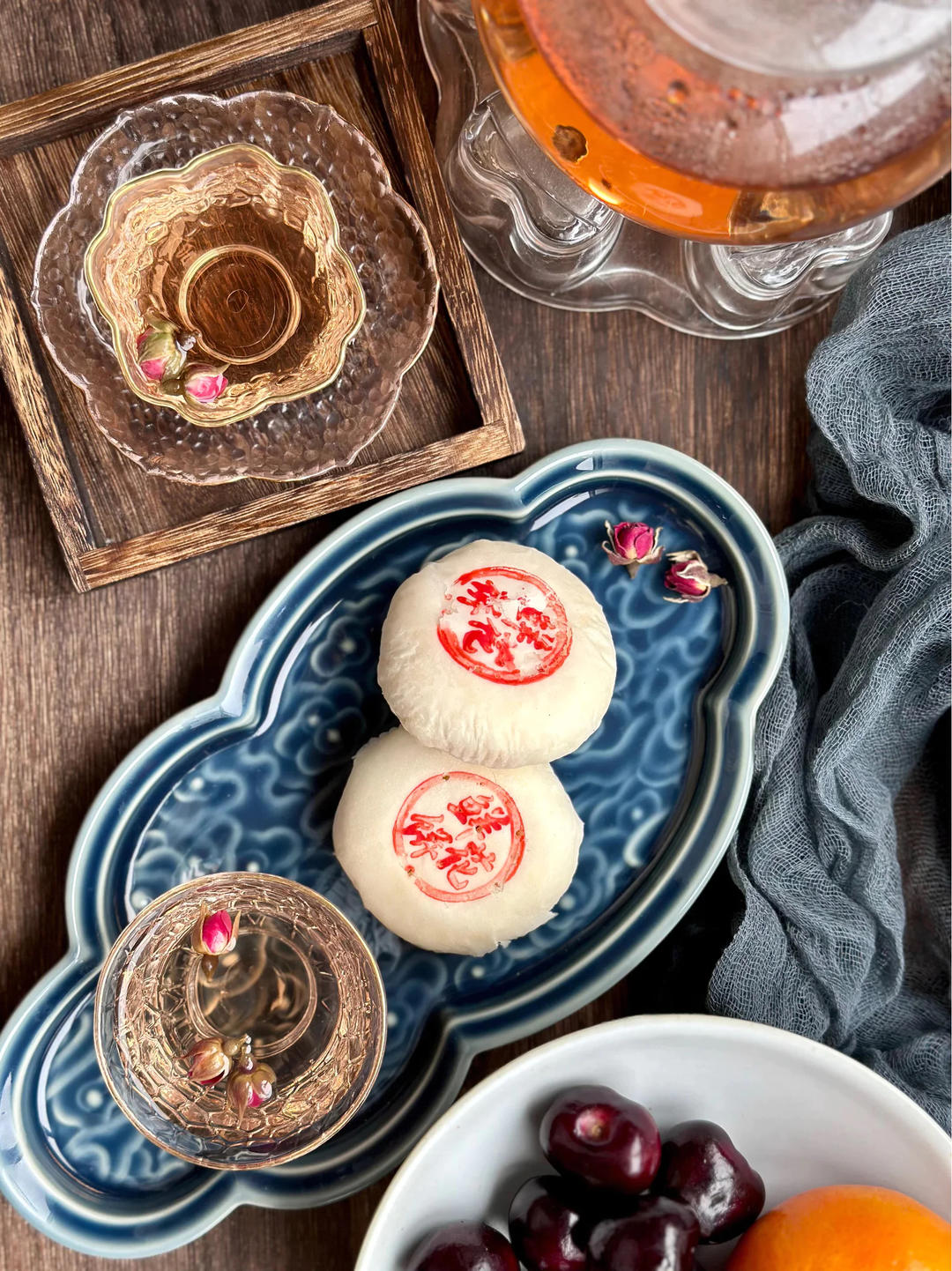 玫瑰鲜花饼【附玫瑰酱的做法】