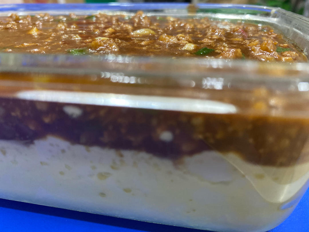 好吃到哭泣的米饭杀手肉沫鸡蛋蒸豆腐