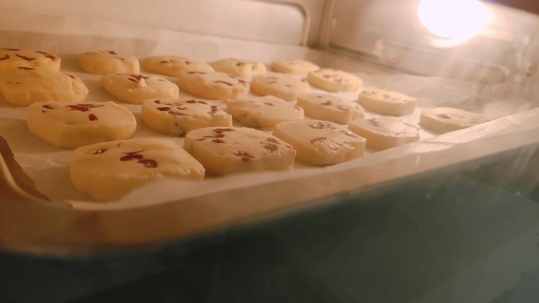 蔓越莓饼干——少油少糖中筋面粉