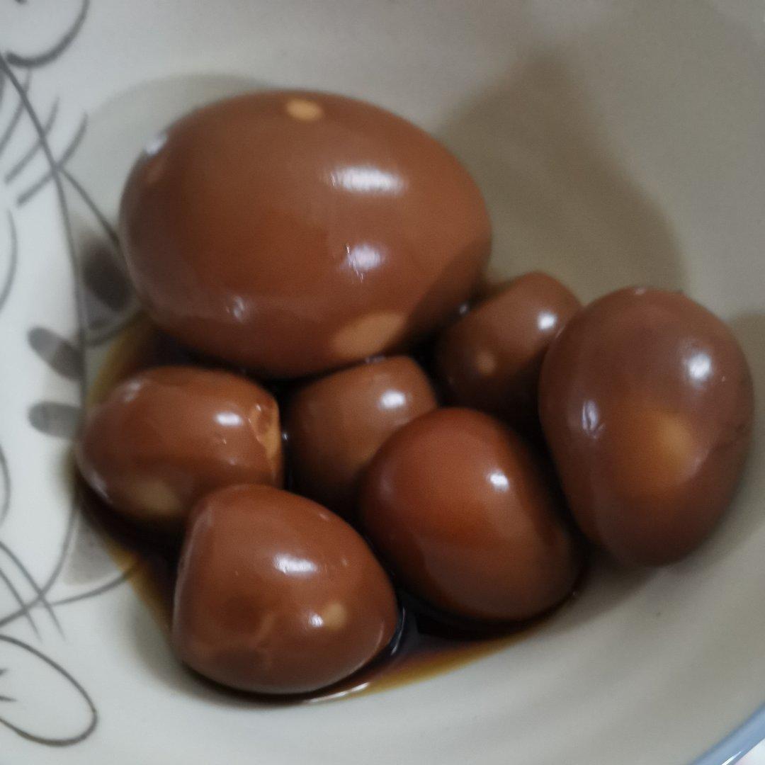 卤蛋卤鹌鹑蛋，快又入味