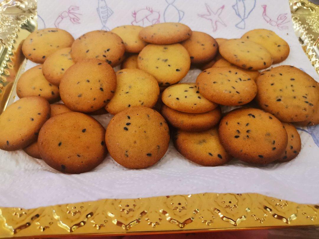 黑芝麻小饼干