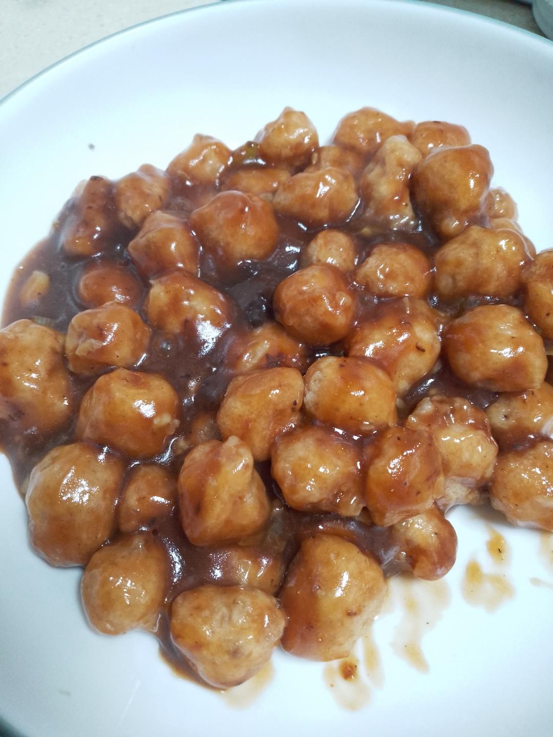 糖醋丸子的做法