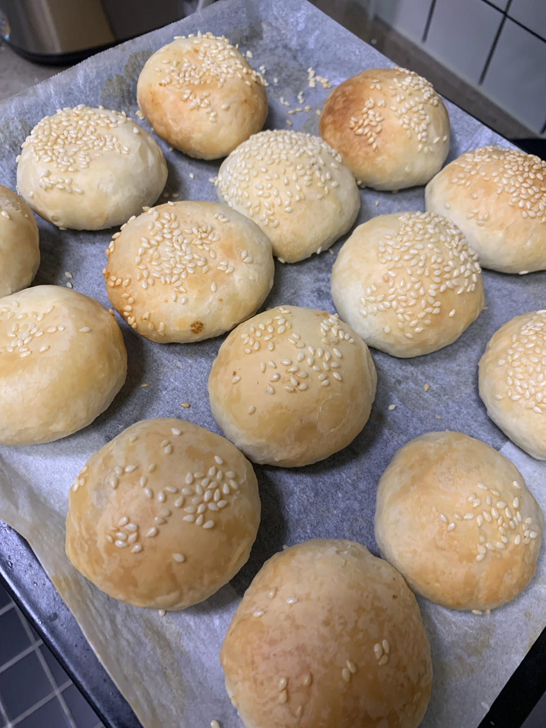 酥皮绿豆饼   酥得掉渣渣